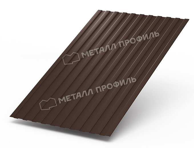 Фото: Профнастил С8 х 1150 - A (Steelmatt-20-8017-0.4±0.08мм) в Чехове