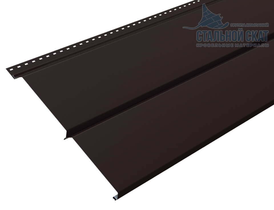 Фото: Сайдинг Lбрус-XL-14х335 (VALORI-20-DarkBrown-0.5) в Чехове