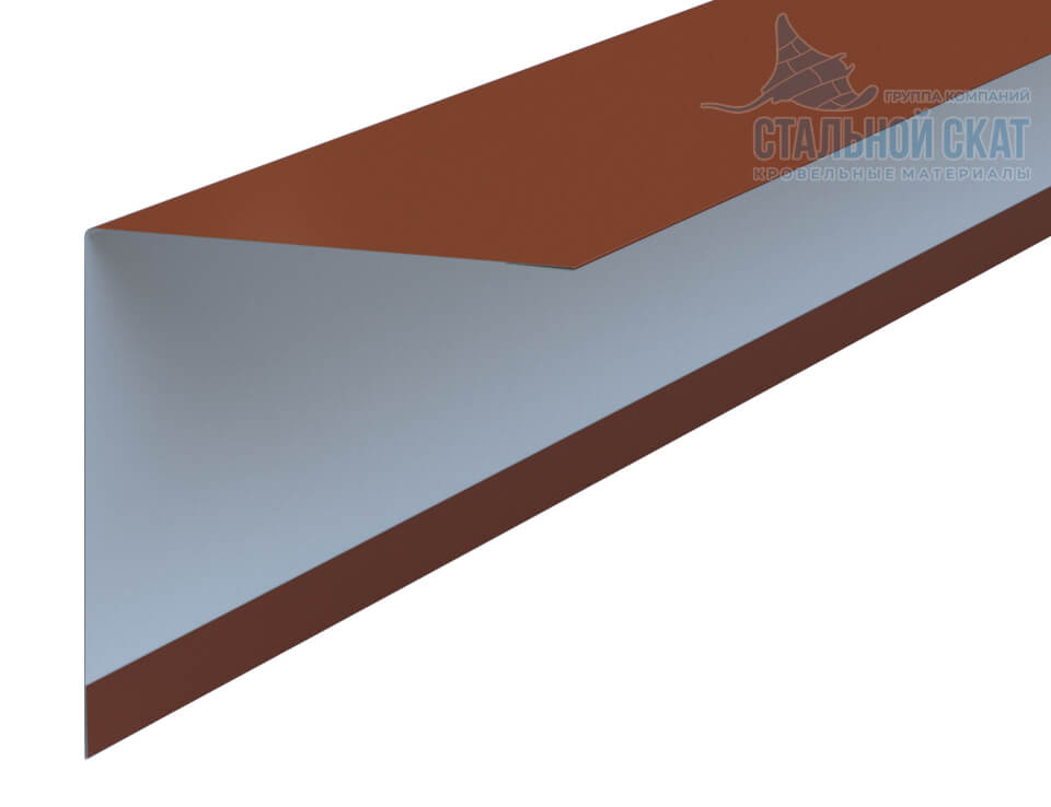 Фото: Планка угла наружного 75х75х3000 NormanMP (ПЭ-01-8004-0.5) в Чехове