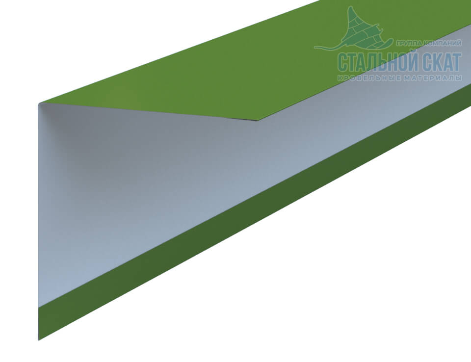 Планка угла наружного 75х75х3000 NormanMP (ПЭ-01-6018-0.5) в Чехове