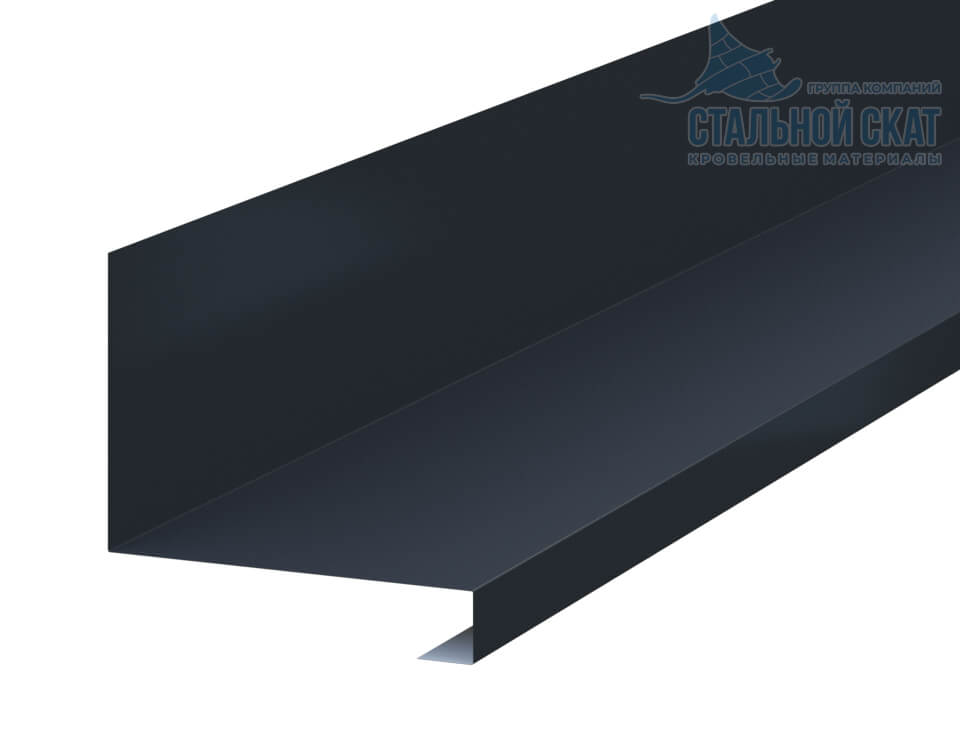 Планка примыкания нижняя к трубе FASTCLICK 150х200х2000 (PureTech_Mat-20-7021-0.5)
