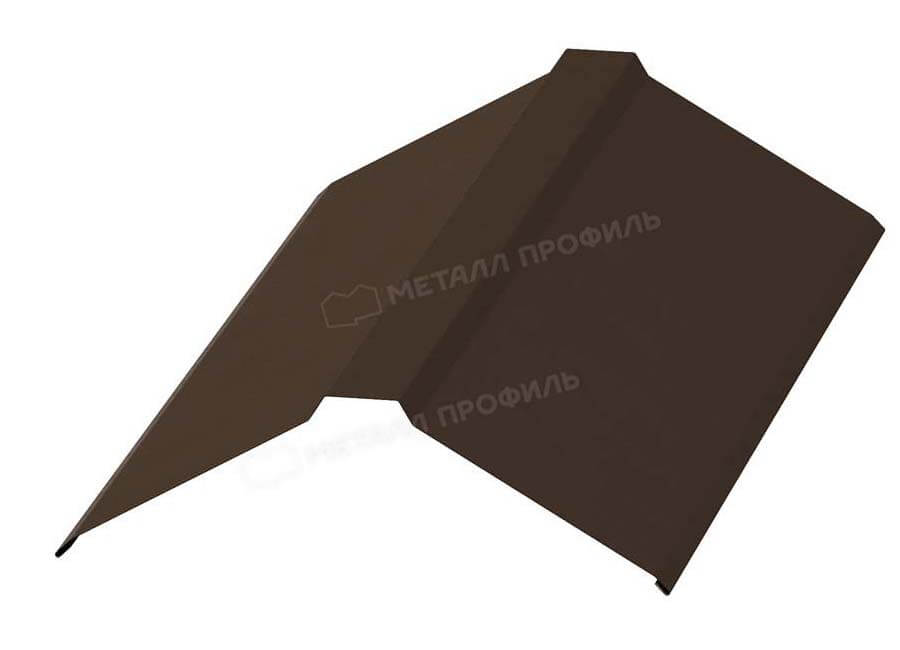Планка конька плоского 120х120х2000 (VikingMP E-20-8017-0.5)
