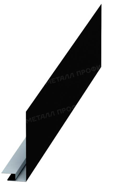 Планка карнизного свеса сложная 185х50х2000 (PURMAN-20-9005-0.5)