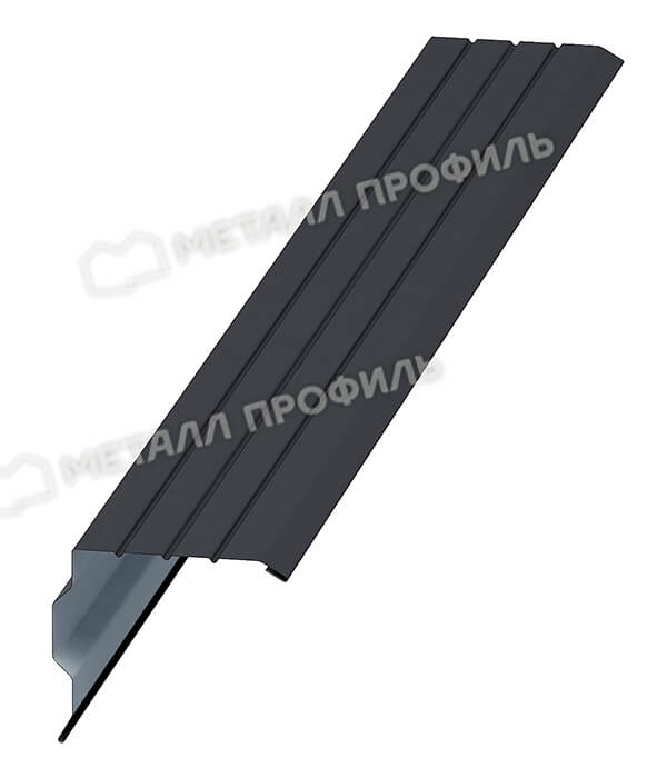 Планка торцевая 90х115х2000 NormanMP (ПЭ-01-7024-0.5)