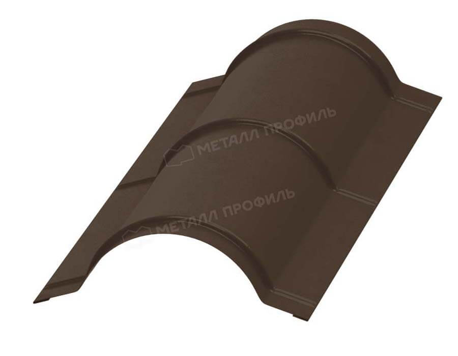 Планка конька круглого R110х2000 (VikingMP E-20-8017-0.5)