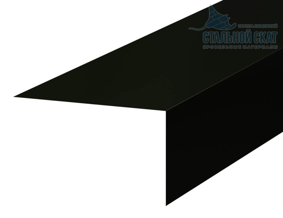 Планка откоса FASTCLICK 150х267х3000 NormanMP (ПЭ-01-9005-0.5)