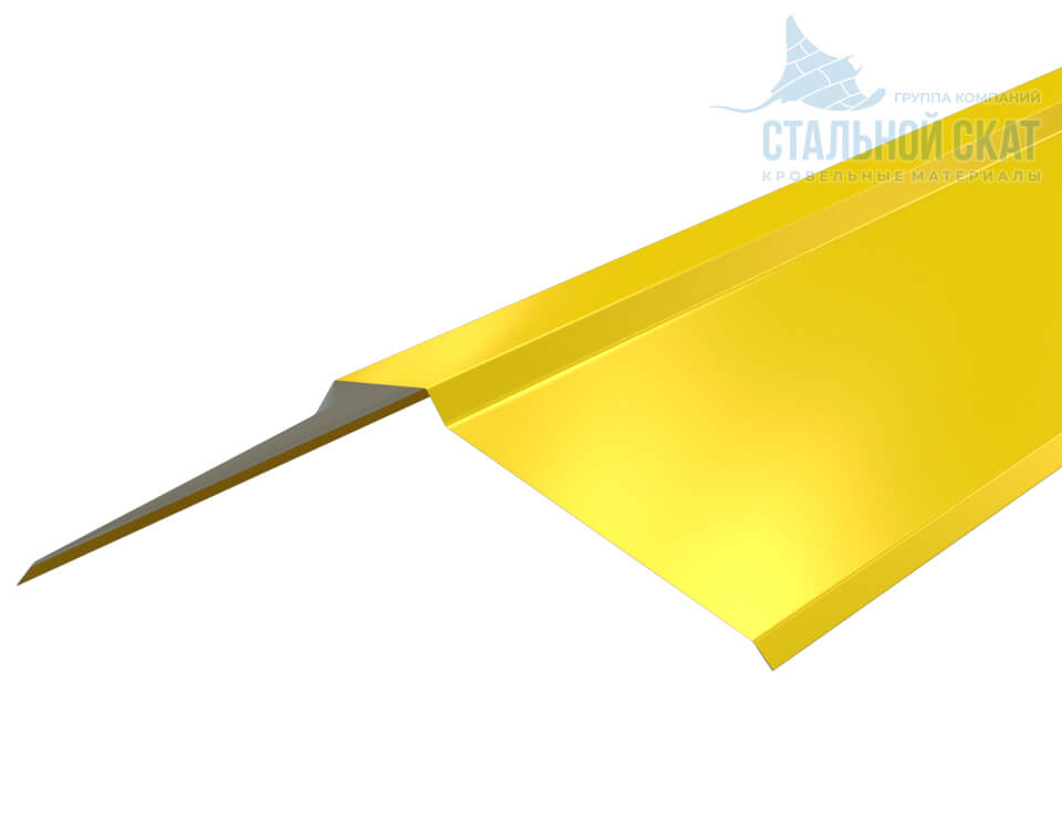 Планка конька плоского 150х150х2000 NormanMP (ПЭ-01-1018-0.5)