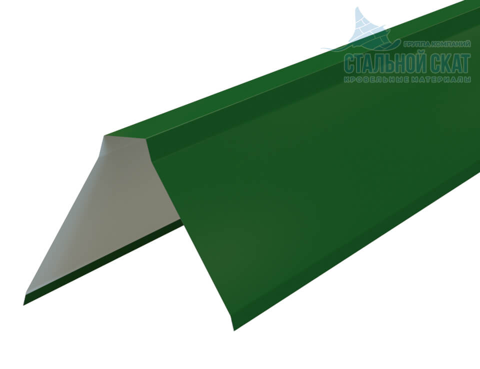 Планка конька плоского 155х155х2000 NormanMP (ПЭ-01-6002-0.5)