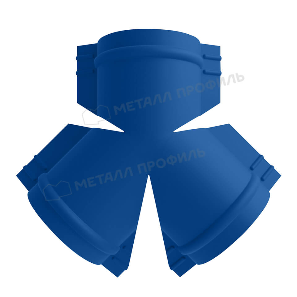 Y-образный тройник для круглого конька R110 NormanMP (ПЭ-01-5005-0.5)