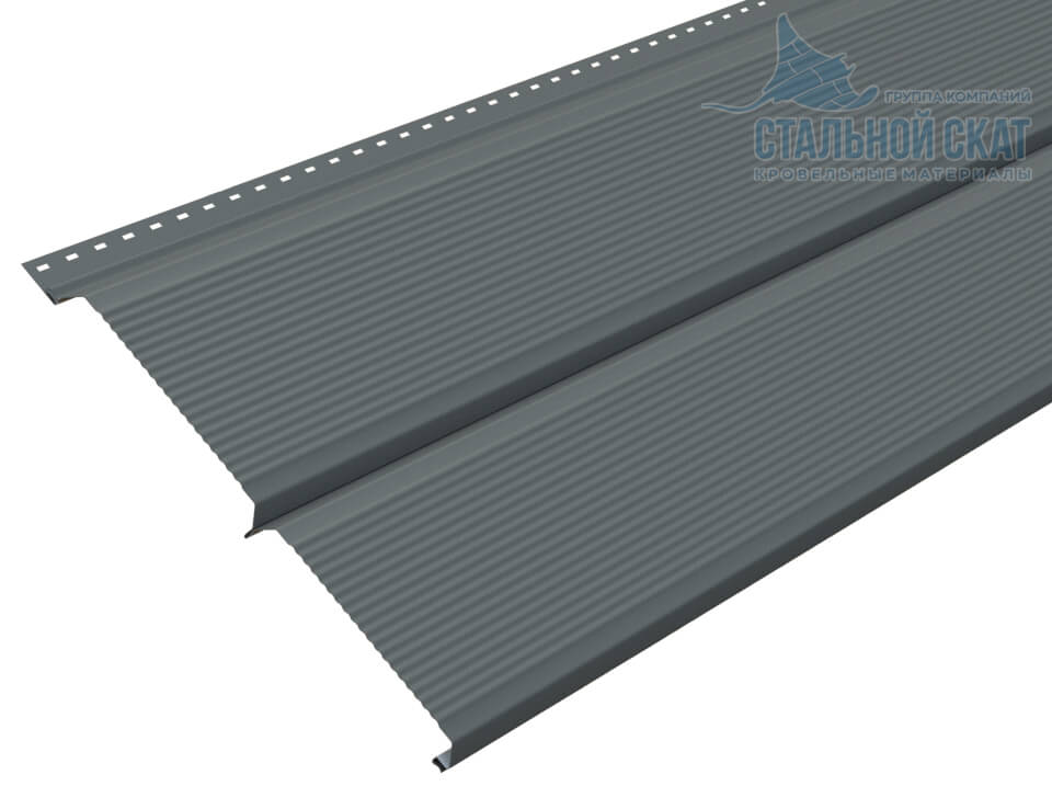 Сайдинг Lбрус-XL-В-14х335 (ПЭ-01-7005-0.45)