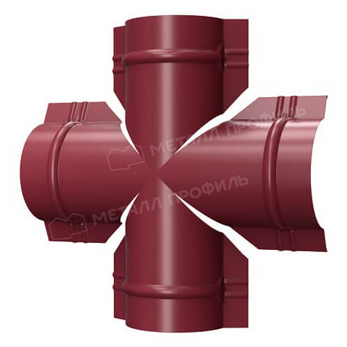 Четверник для круглого конька R110 NormanMP (ПЭ-01-3005-0.5)