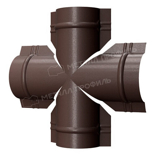 Четверник для круглого конька R110 (VikingMP E-20-8017-0.5)