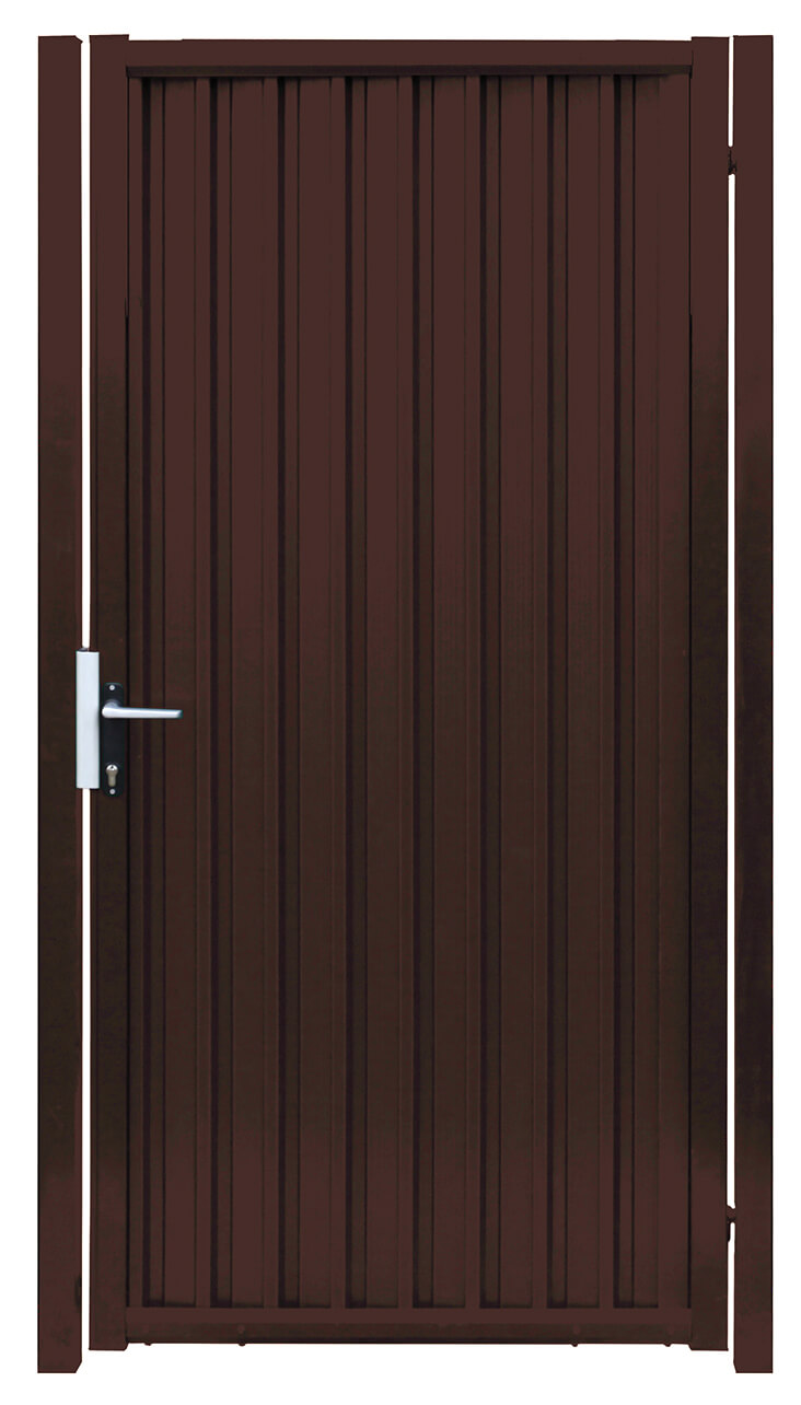 Калитка Estet 1,65х1 RAL 8017