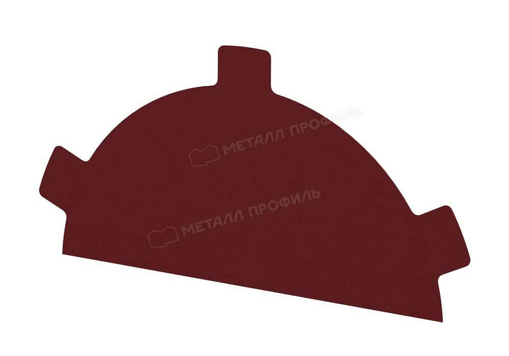 Заглушка конька круглого простая (VikingMP-01-3011-0.45)